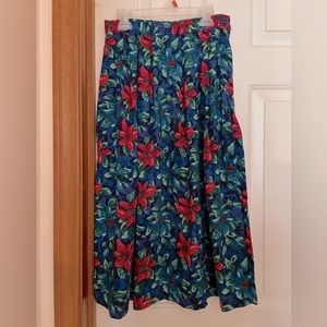 Petite Essentials by Worthington size 6 Petite colorful skirt